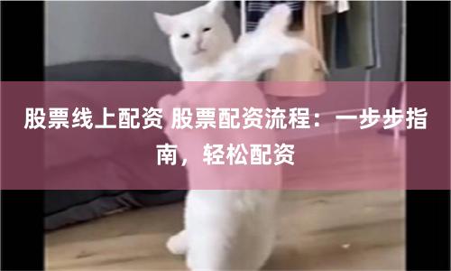 股票线上配资 股票配资流程：一步步指南，轻松配资
